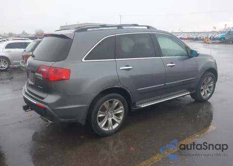2010 Acura Mdx Advance Package из США, поврежденный, VIN 2HNYD2H7XAH510528